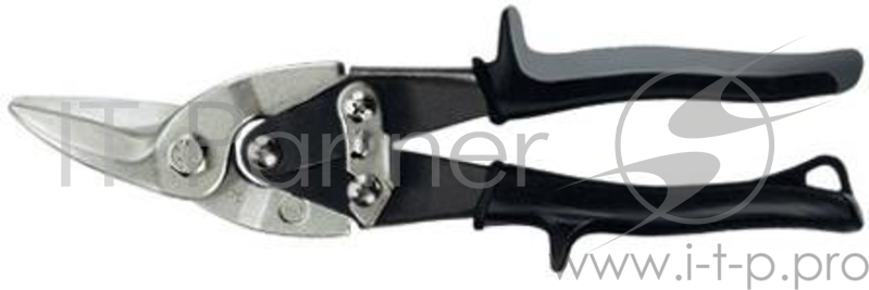 Ножницы по металлу GROSS 78321 250мм прямой и левый резсталь-СrMo двухкомп.рук-ки