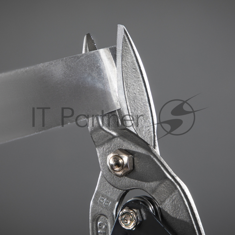 Ножницы по металлу GROSS 78325 250мм прямой резсталь-CrMo двухкомп.рукоятки