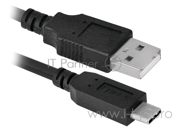 Кабель Defender USB кабель USB09-03 USB2.0 AM-C Type, 1.0 м (87490)