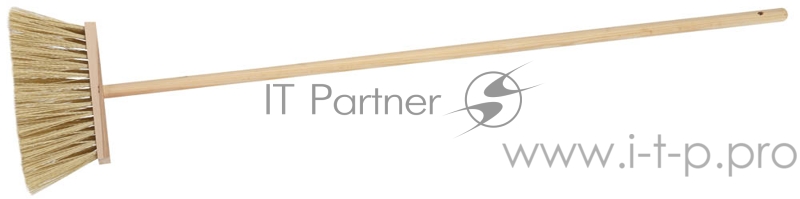 Швабры, мётлы, тряпки, ведра ЗУБР 39231-24 Метла { с деревянной ручкой, ПЭТ, 120см, 24см }