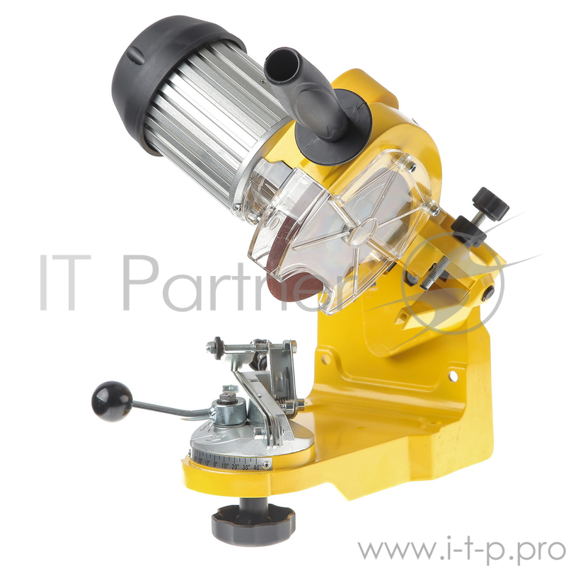 Станок заточный CHAMPION C2001 электрический (ПРОФ) для пильных цепей, мощность 230Вт, диск диаметром 145мм, скорость вращения 3000 об/мин, толщина диска 3,2мм, посадочный диаметр 22,5мм, угол наклона диска 0-40, расстояние между направляющими 1,1-2