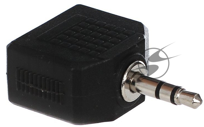 Кабель VCOM VAD7847 Переходник разветвитель аудио 3.5 Jack (M) - 2x3.5 Jack (F), стерео