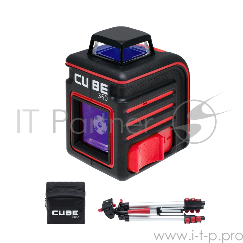 Уровень лазерный ADA Cube 360 Professional Edition 20(70)м ±3/10мм/м ±4° лазер2