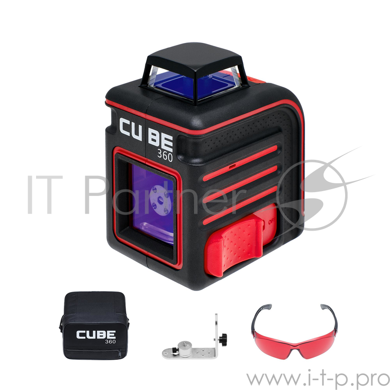 Уровень лазерный ADA Cube 360 Home Edition 20(70)м ±3/10мм/м ±4° лазер2