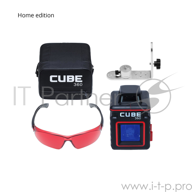 Уровень лазерный ADA Cube 360 Home Edition 20(70)м ±3/10мм/м ±4° лазер2