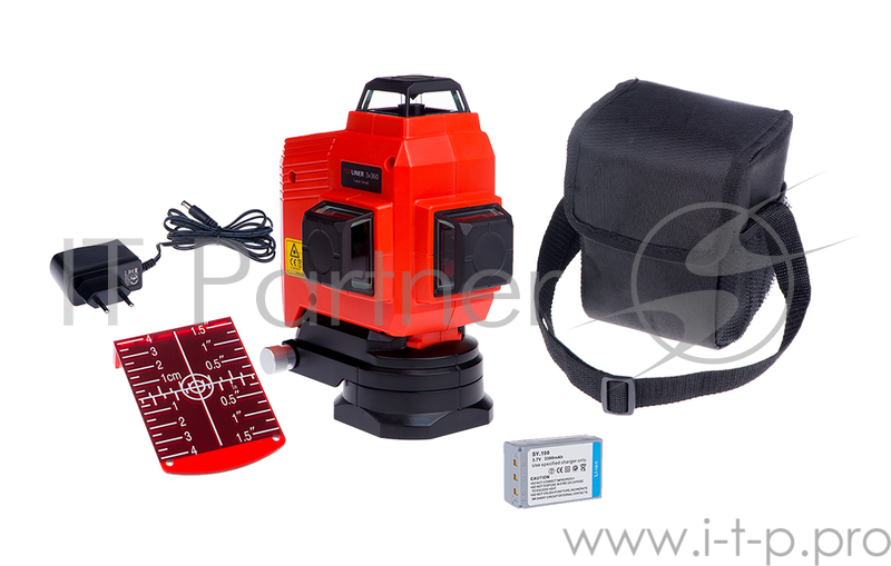 Уровень ADA А00479 TopLiner построитель лазерных плоскостей 3x360 ±2/10мм/м IP54 635нм