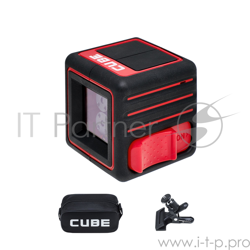 Нивелир лазерный ADA Cube Home Edition линия ±0.2 мм/м + СУМКА + УНИВЕРСАЛЬНОЕ КРЕПЛЕНИЕ