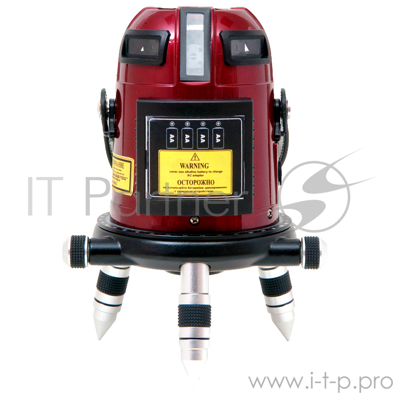 Нивелир лазерный ADA 6D Servoliner 5 лазерных крестов/линия ±1 мм/10 м дальность 10м + КЕЙС + ОЧКИ