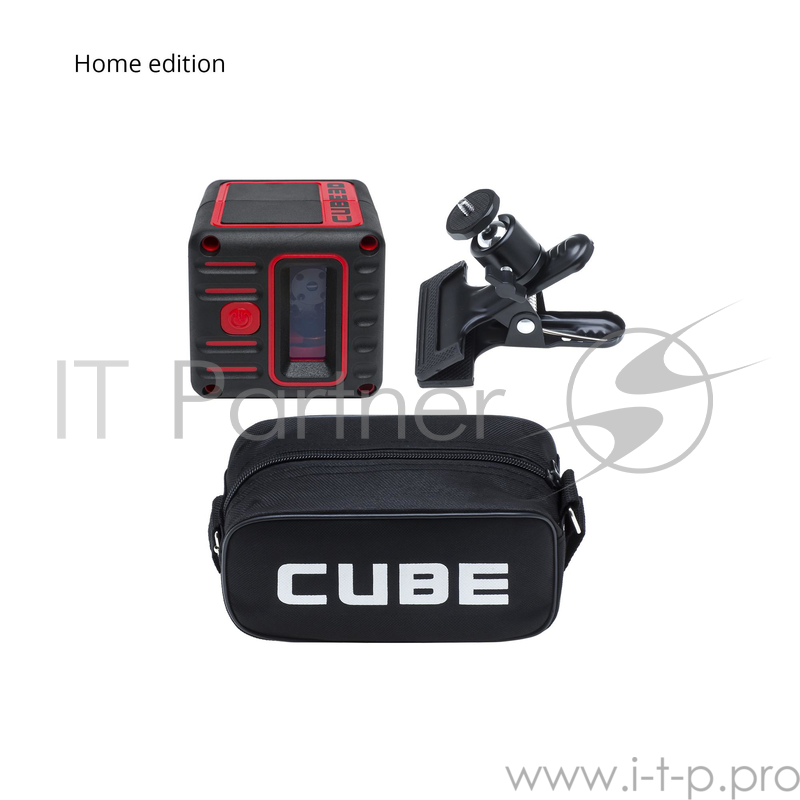 Лазерный уровень ADA Cube 3D Home Edition 1.5А штатив нейлоновая сумка 65х65х65мм до 20м