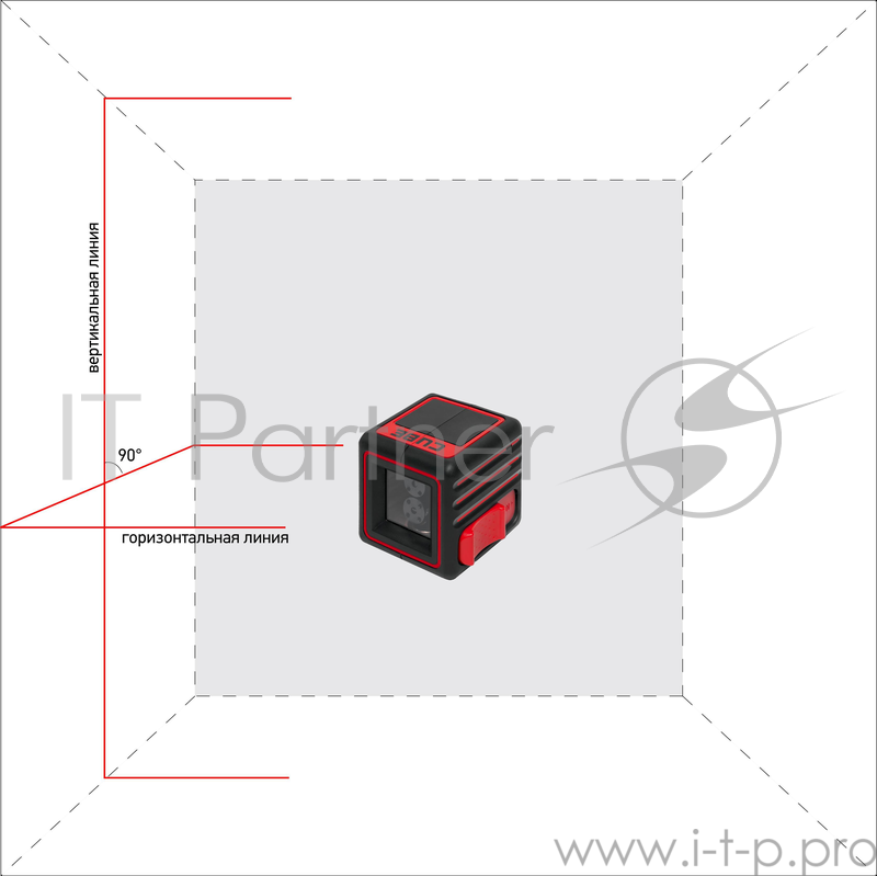 Нивелир лазерный ADA Cube Basic Edition линия ±0.2 мм/м