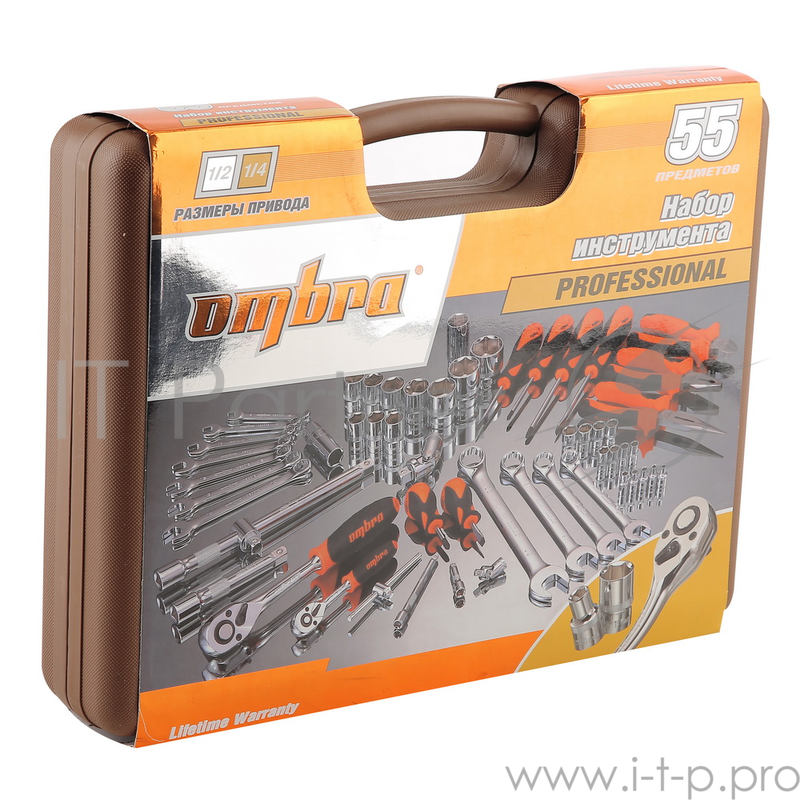 Набор инструментов OMBRA OMT55S 55 предметов