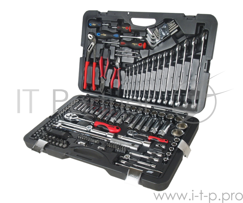 Набор инструментов JTC H145C 1/4'' и 1/2'' 6-гранный в кейсе 145пр.