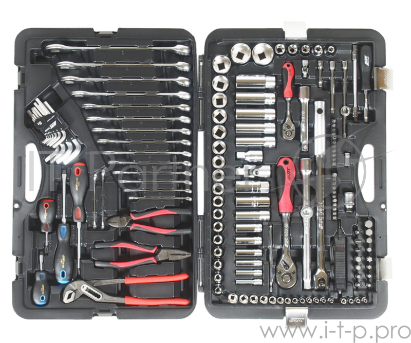 Набор инструментов JTC H145C 1/4'' и 1/2'' 6-гранный в кейсе 145пр.