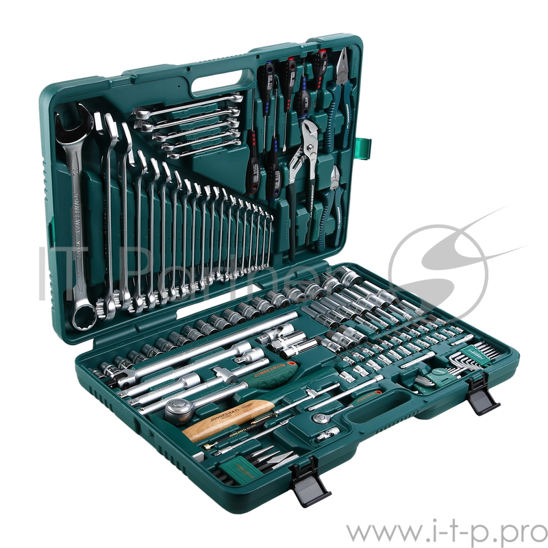 Набор торцевых ключей и принадлежностей JONNESWAY S04H524128S 128 предметов