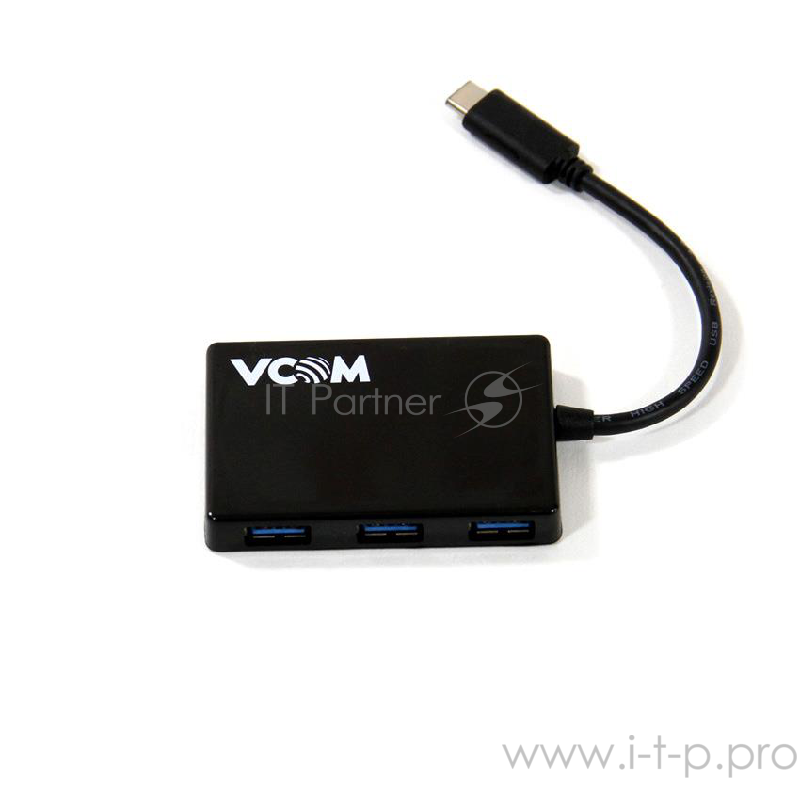 Кабель VCOM DH310 Кабель USB Type-Cm -- концентратор 4 port USB3.0 + microUSB Bf