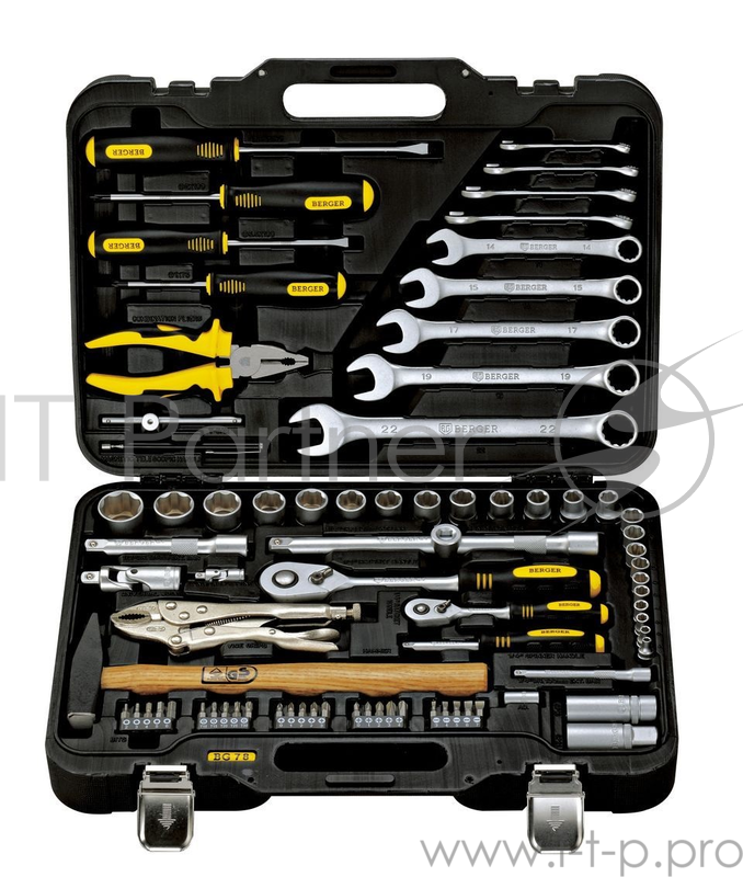 Набор инструментов BERGER BG078-1214 78 предметов