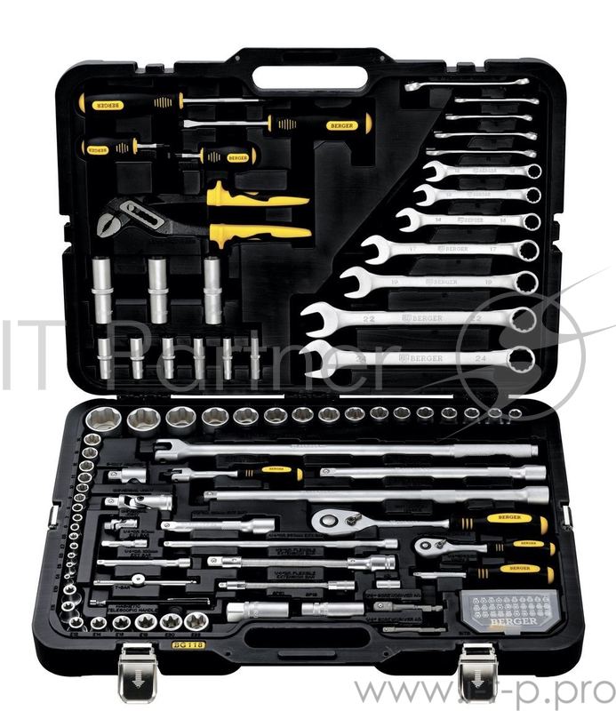 Набор инструментов BERGER BG118-1214 118 предметов