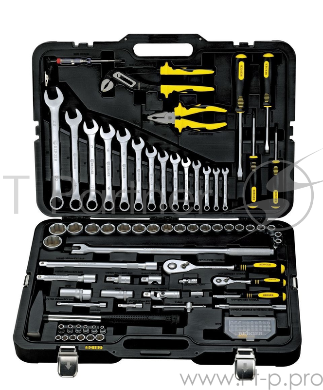 Набор инструментов BERGER BG102-1214 102 предмета