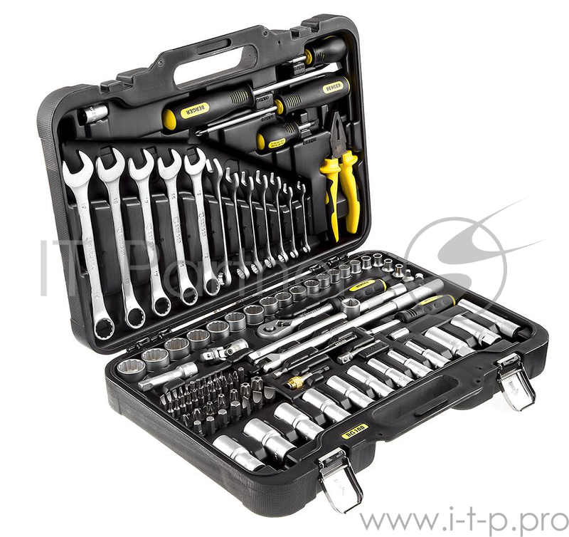 Набор инструментов BERGER BG100-3814 универсальный 100 предметов