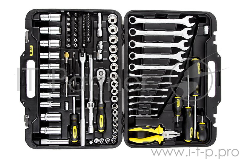 Набор инструментов BERGER BG100-3814 универсальный 100 предметов