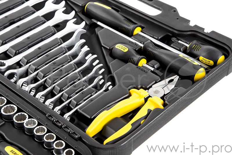 Набор инструментов BERGER BG100-3814 универсальный 100 предметов