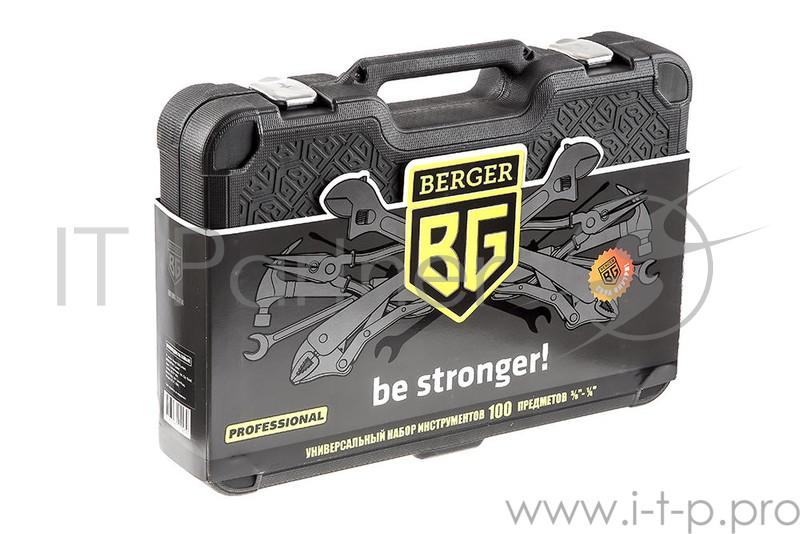 Набор инструментов BERGER BG100-3814 универсальный 100 предметов