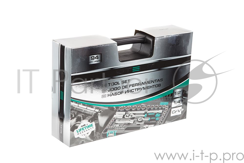 Набор инструментов STELS 14106 1/2 1/4 CrV пластиковый кейс 94 предм.