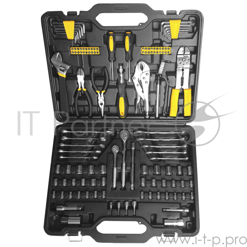 Набор ручного инструмента KOLNER KTS 123 в пластиковом кейсе123пр