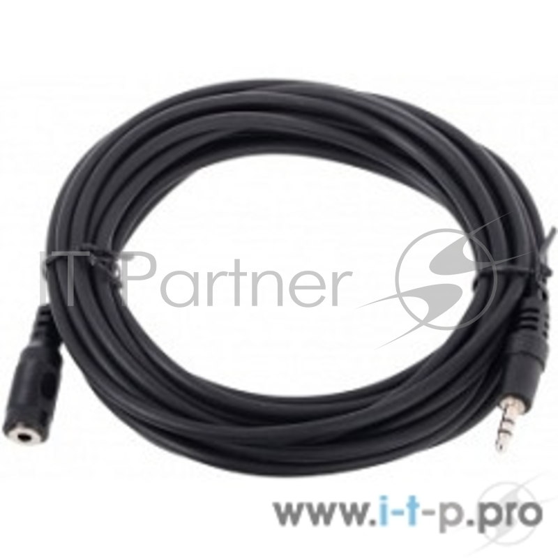 Кабель Telecom (TAV7179-5M) Удлинитель звуковой (3.5mm Jack M - 3.5mm Jack F) 5.0м