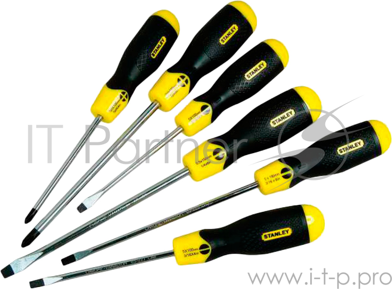 Набор отверток STANLEY 0-65-007 CUSHION GRIP 6шт.