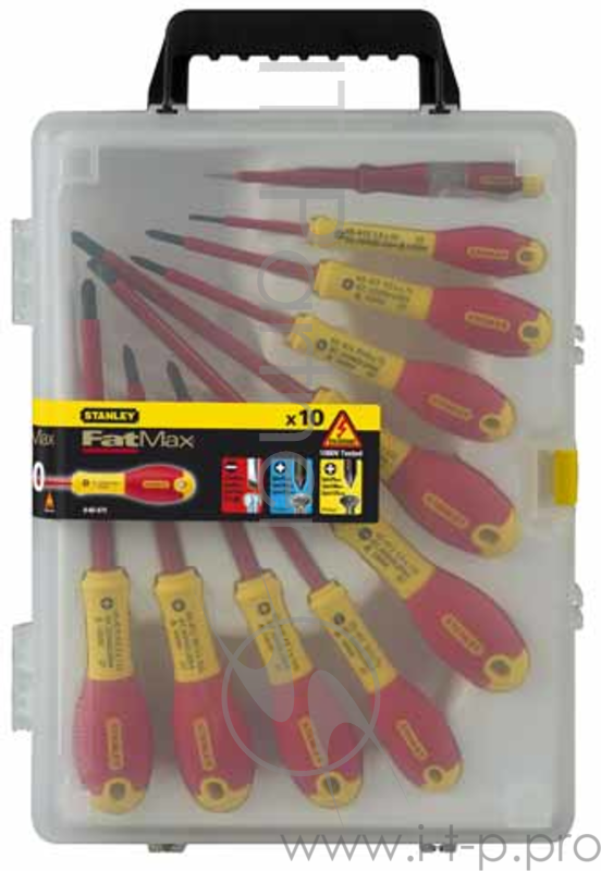 Набор STANLEY ''FATMAX'' 0-62-573 10шт. 1000В PH/PZ EU