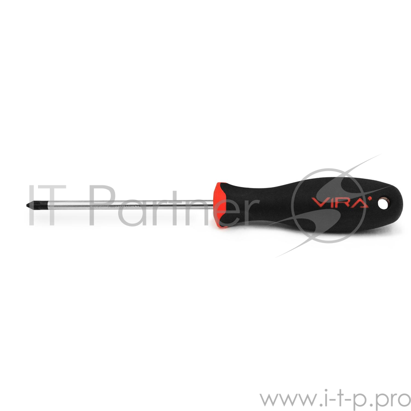 Отвертка VIRA 391104 pz1x100мм CrV эргономичная двухкомпонентная ручка