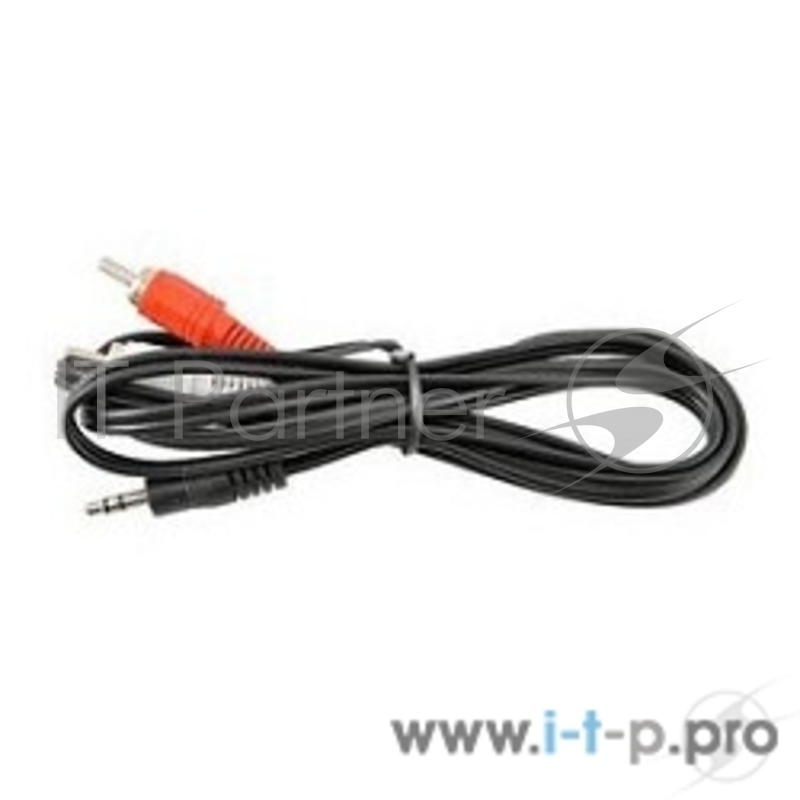 Кабель Telecom Кабель соединительный (TAV7183-5M) 3.5 Jack (M) - 2xRCA (M), стерео, аудио, 5м