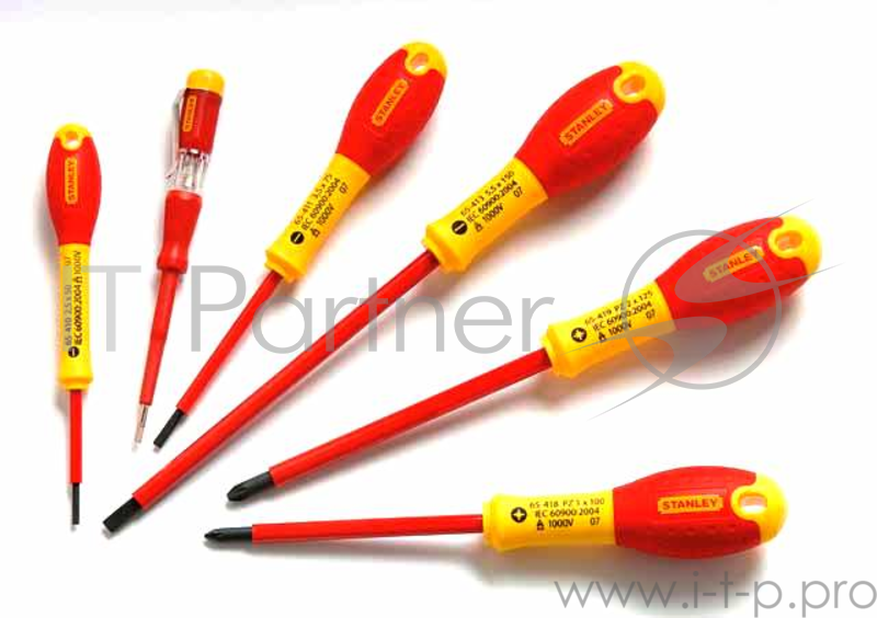 Набор отверток STANLEY FATMAX 0-65-443 электрика из 6шт. PZ