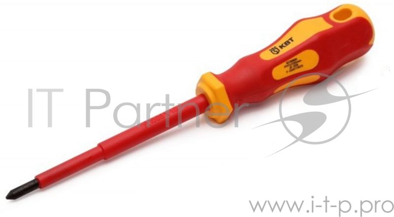 Отвертка КВТ 67380 изолированная Phillips 1х100мм