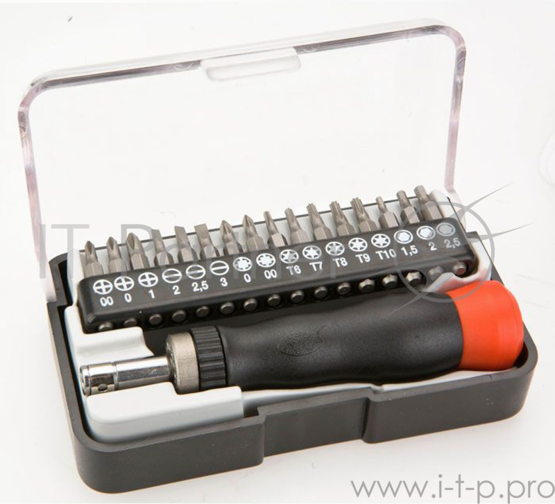 Отвертка NEO 04-228 со сменными битами (17пр)