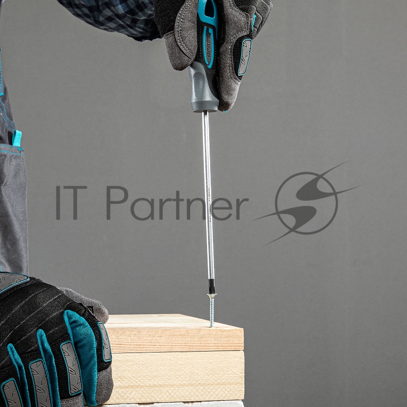 Отвертка GROSS 12142 PH1 x 150мм S2, трехкомпонентная ручка