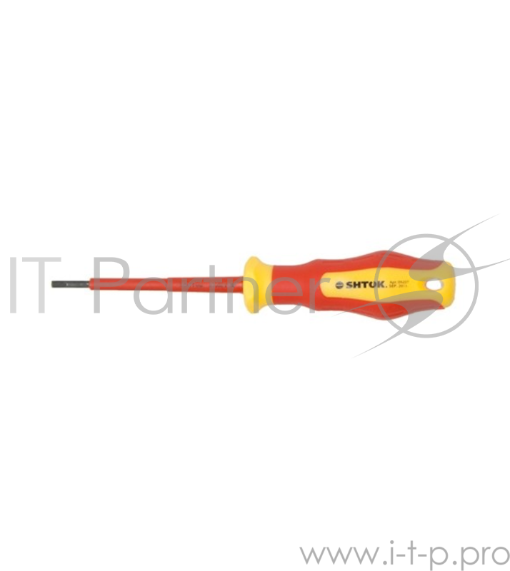 Отвертка SHTOK. 09207 1000в sl3.0x75мм