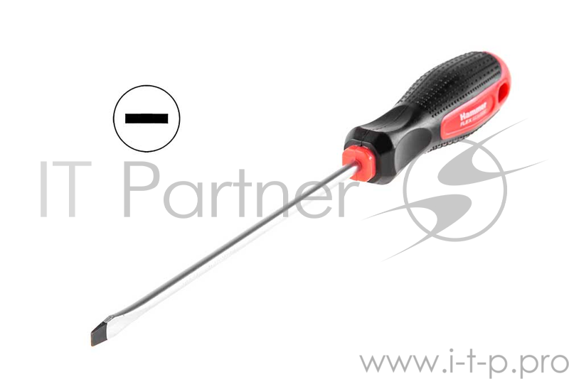 Отвертка Hammer Flex 601-019 SL-5.5x150мм шлицевая CRV