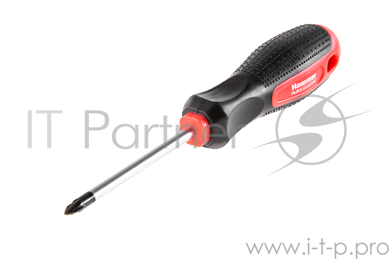Отвертка Hammer Flex 601-024 PZ-1x75мм крестовая CRV