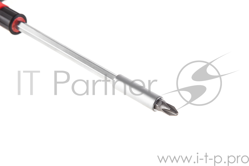 Отвертка Hammer Flex 601-027 с набором бит и головок (19 шт.) Т-образная рукоятка, CRV