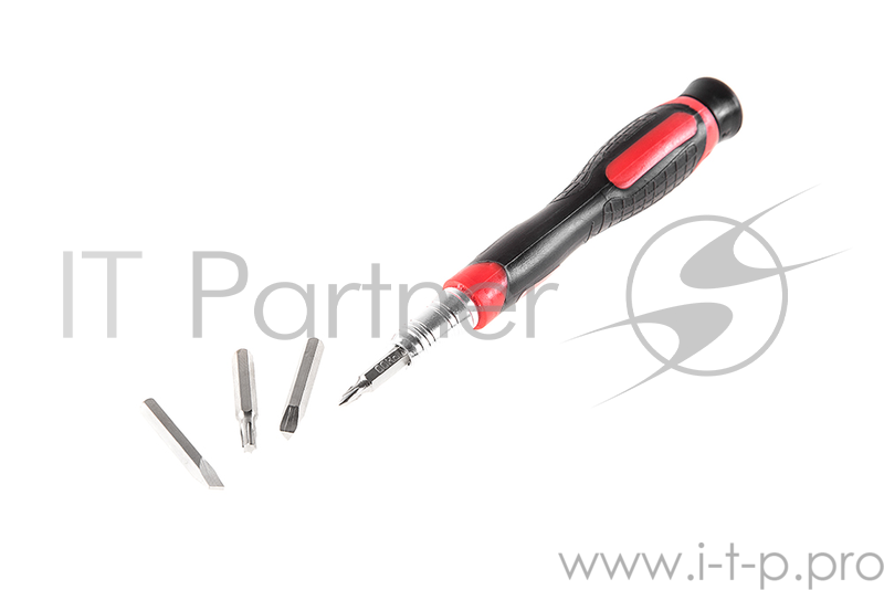 Отвертка Hammer Flex 601-033 с набором бит (33 шт.) для точных работ