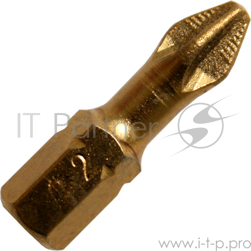 Бита ПРАКТИКА 776-645 Ph2 25мм, TiN с алмазным напылением, Эксперт, 1шт., в блистере