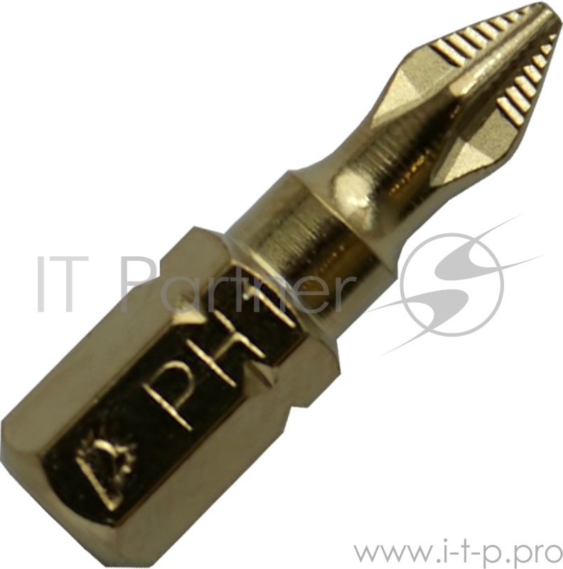 Бита ПРАКТИКА 037-008 Ph1 25мм, TiN, Эксперт, 1шт., в блистере