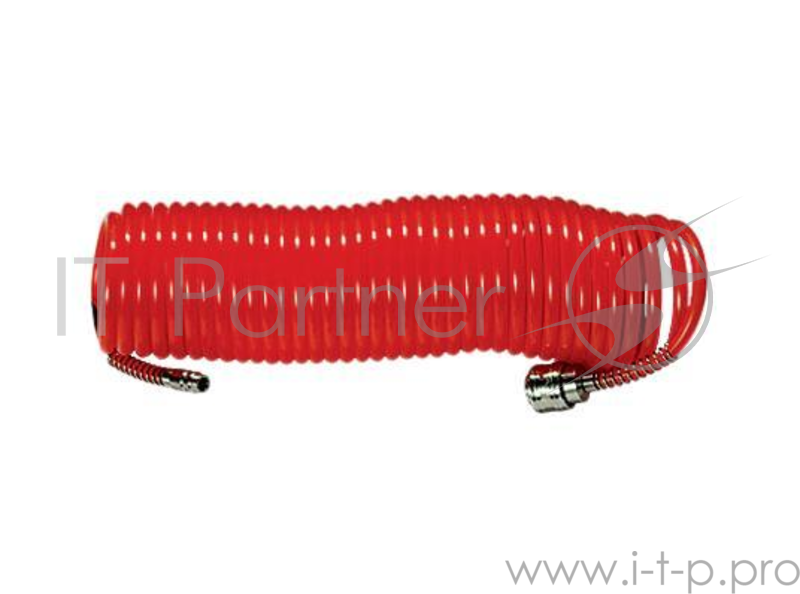 Шланг спиральный для пневмоинструмента MATRIX 57002 5м с быстросъемными соединениями