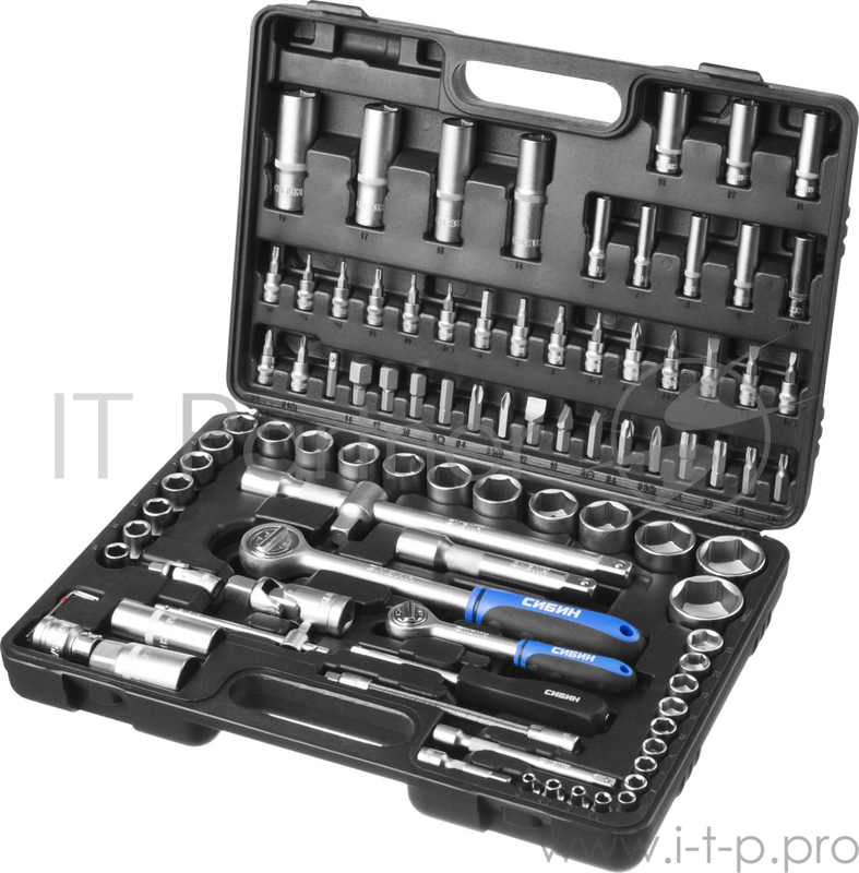 Набор слесарно-монтажного инструмента СИБИН 27765-H94 94 предмета