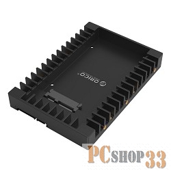 Контейнер для HDD ORICO 1125SS-BK Салазки для подключения HDD 2,5'' в отсек HDD 3,5'' (черный)