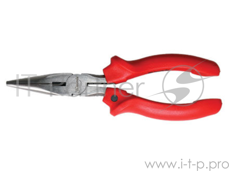 Утконосы MATRIX 17152 длинногубцы standard 180мм прямые шлифованные пластмассовые рукоятки