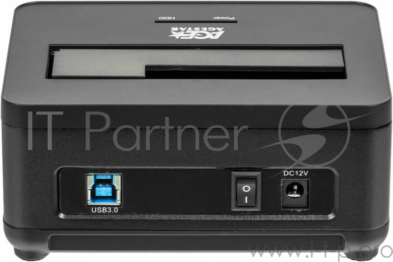 Контейнер для HDD AgeStar 3UBT7 (BLACK) Докстанция 2,5/3,5 SATAIII AgeStar 3UBT7 (BLACK) USB 3.0, пластик, черная