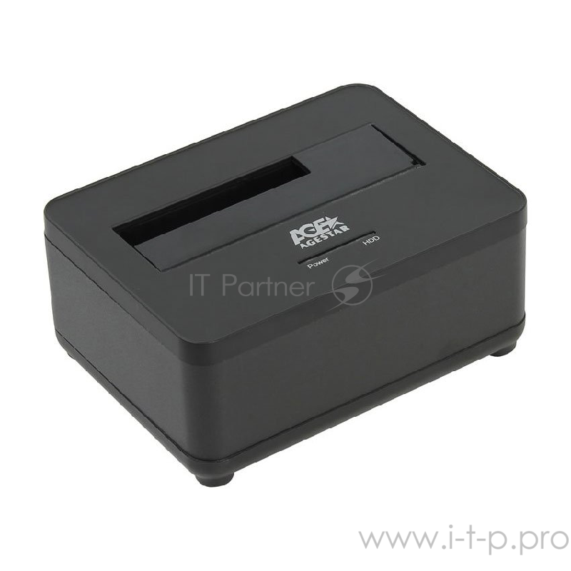 Контейнер для HDD AgeStar 3UBT7 (BLACK) Докстанция 2,5/3,5 SATAIII AgeStar 3UBT7 (BLACK) USB 3.0, пластик, черная